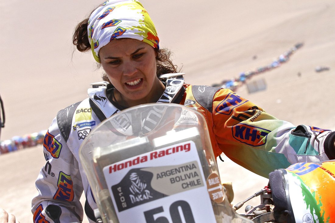 Dakar 2014 - 9. etapa - Laia Sanz