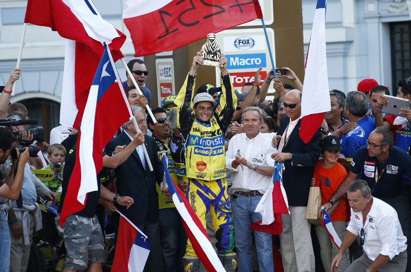 Dakar 2014 – pódium