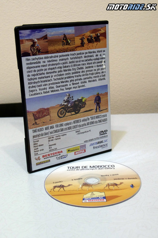 DVD TOUR DE MOROCCO cesta do piesočných dún Sahary 