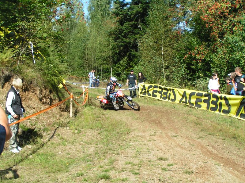 Enduro Krompachy 2006 - Šefan Svitko na Xtreme Teste