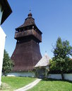 drevená zvonica v Starej Haliči