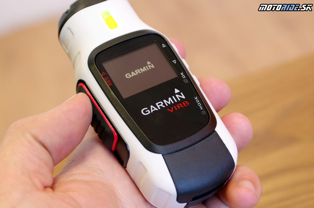 Videotest akčnej kamery s GPS - Garmin VIRB a Garmin VIRB Elite - Posuvný spúšťač nahrávania