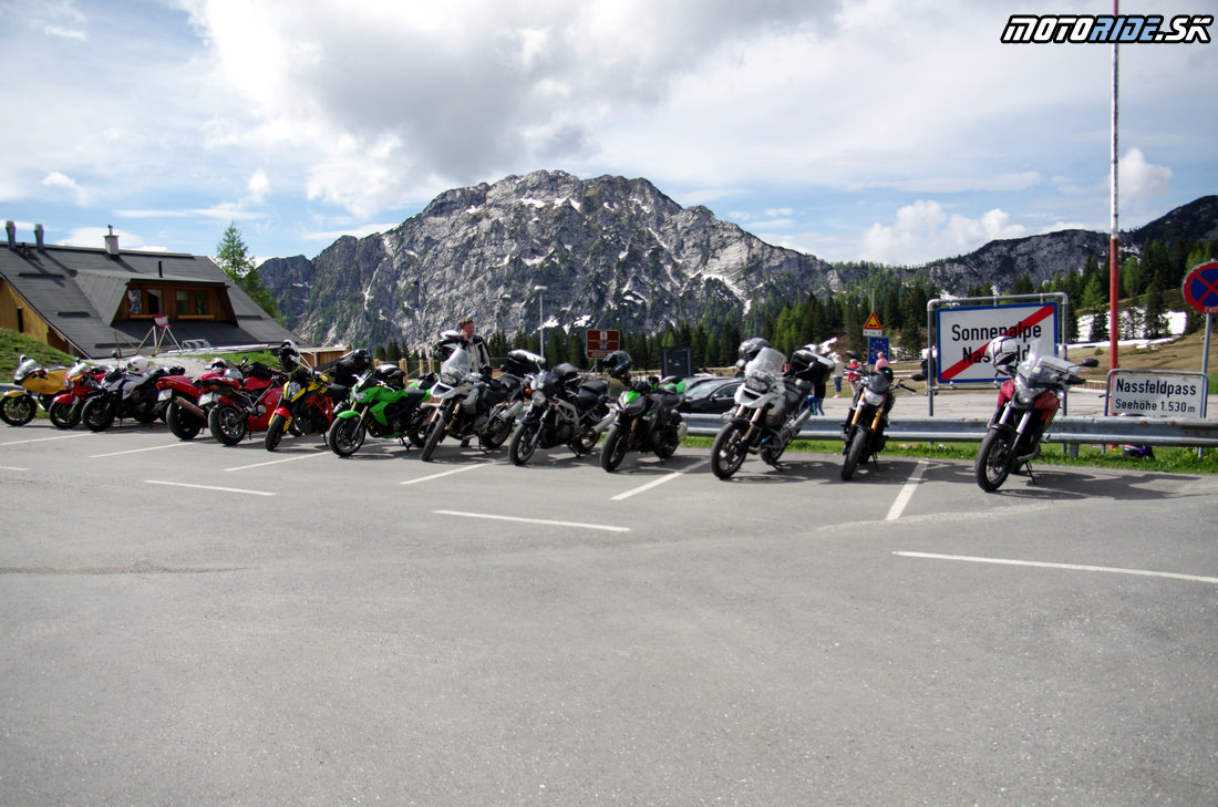 Dunlop Mototour 2014 - 2. deň - Nassfeld pass