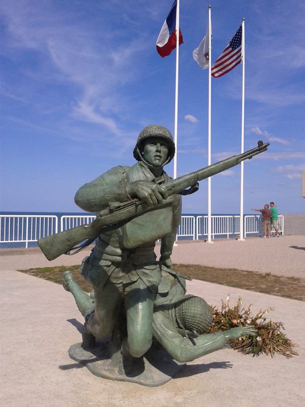Deň 1: Omaha Beach, Normandia, Francúzsko