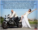 13. Medzinárodný motozraz Sveta motocyklov - Zemplínska šírava 2014  Nevesta 
