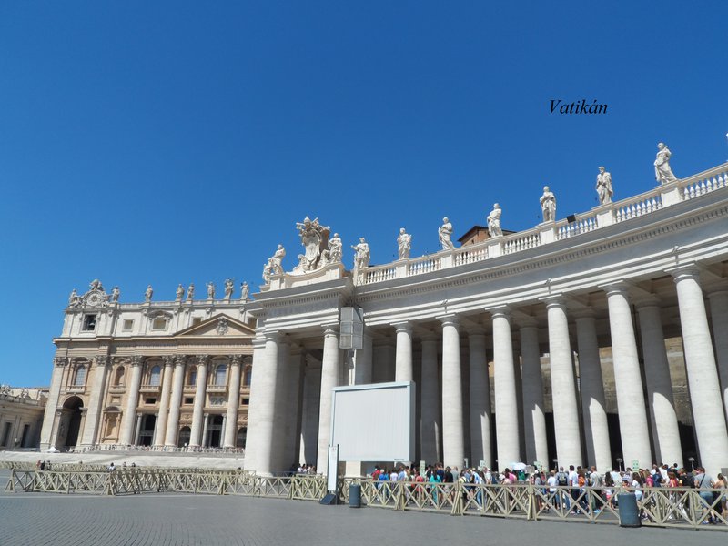 Vatikán - Svätopeterské námestie