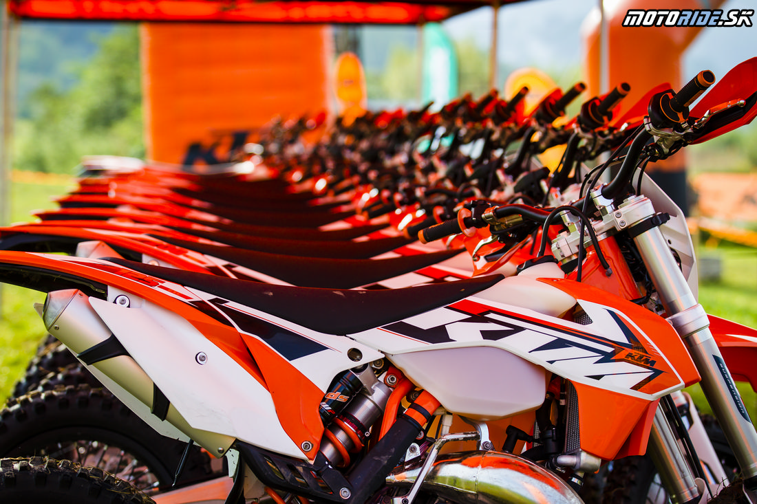 KTM EXC endurá 2015 v Domaniži 