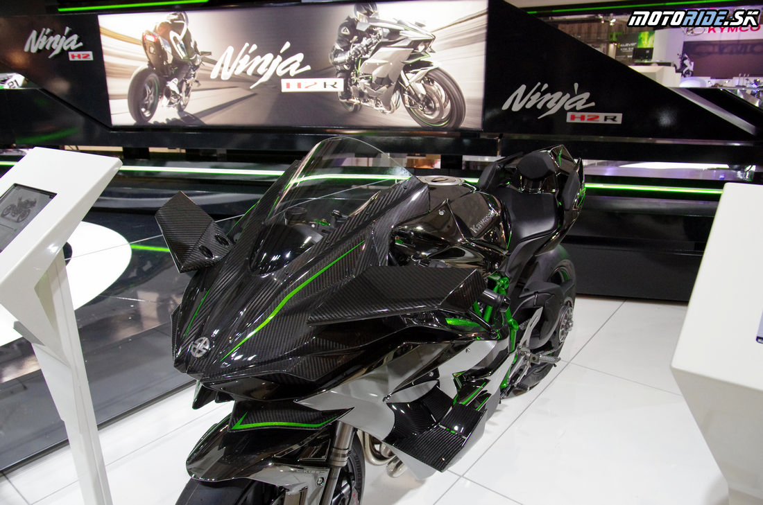 Kawasaki Ninja H2R 2015 - Výstava EICA Miláno 4.11.2014