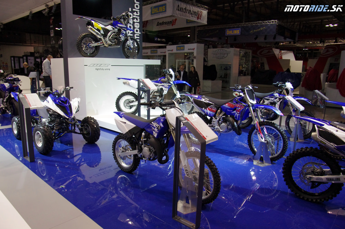 Yamaha - Výstava EICMA Miláno 4.11.2014