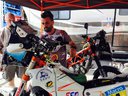 Dakar 2015 - Ivan Jakeš - motorka pripravená