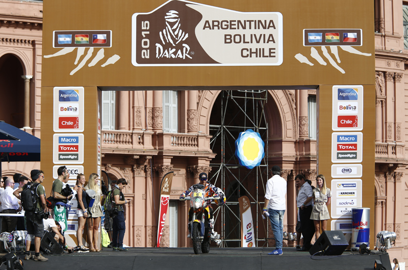Dakar 2015 - technické prebierky a pódium - Buenos Aires