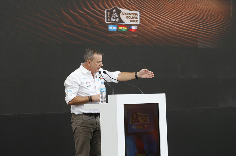 Dakar 2015 - technické prebierky a pódium - Buenos Aires