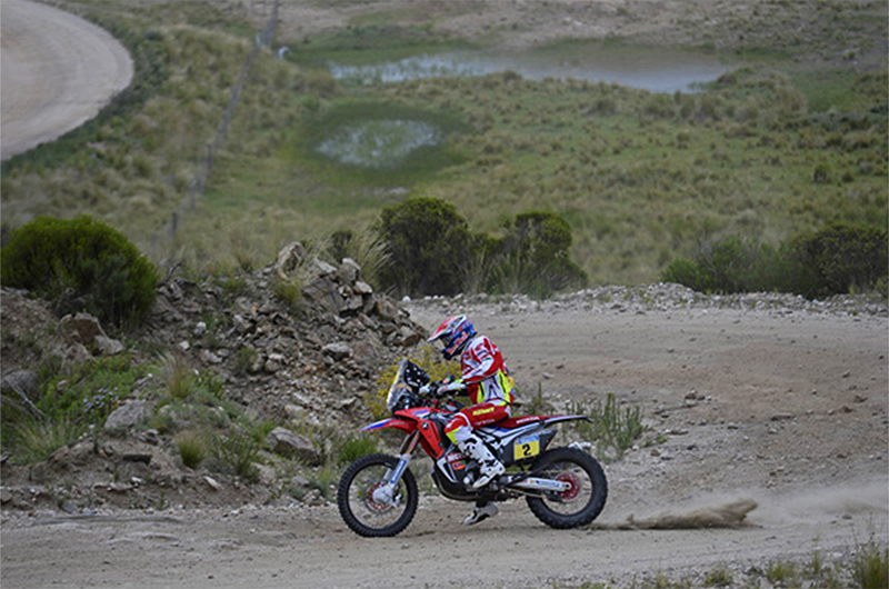 Dakar 2015 – 2. etapa -      JOAN BARREDA BORT (ESP) - 	  HONDA Villa Carlos Paz - San Juan