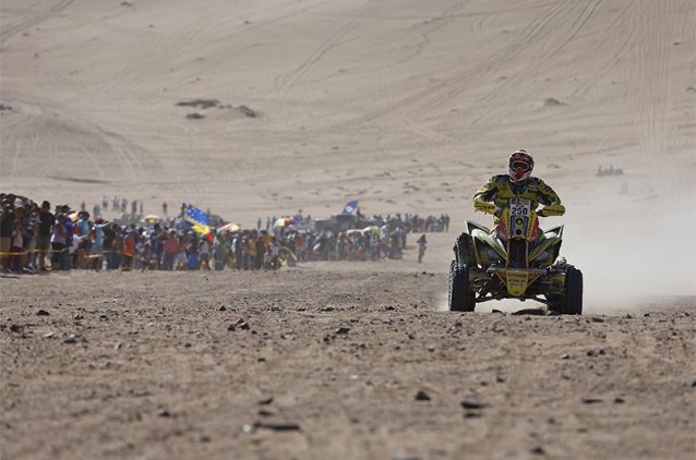 Dakar 2015 - 4. etapa -      IGNACIO CASALE (CHL) - YAMAHA Chilecito - Copiapo