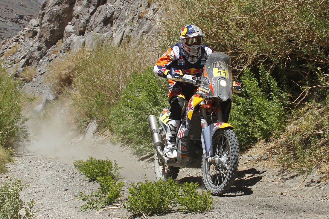 Dakar 2015 - 4. etapa - Chilecito - Copiapo - Ruben Faria - KTM