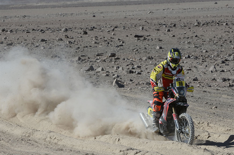 Dakar 2015 - 5. etapa -      DANIEL GOUET (CHL) - HONDA