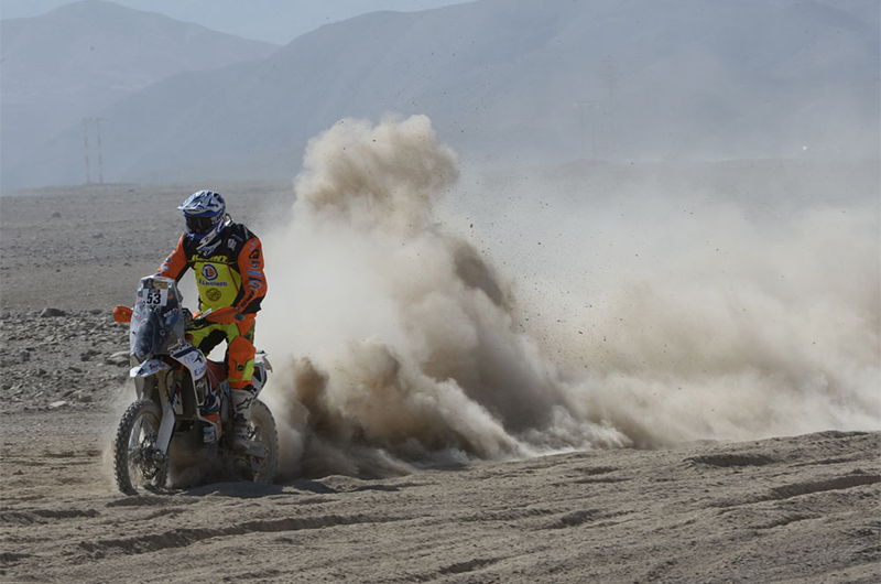 Dakar 2015 - 5. etapa -      MICHAEL PISANO (FRA)  -	  KTM
