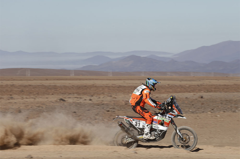 Dakar 2015 - 5. etapa -      PABLO QUINTANILLA (CHL)  	-  KTM