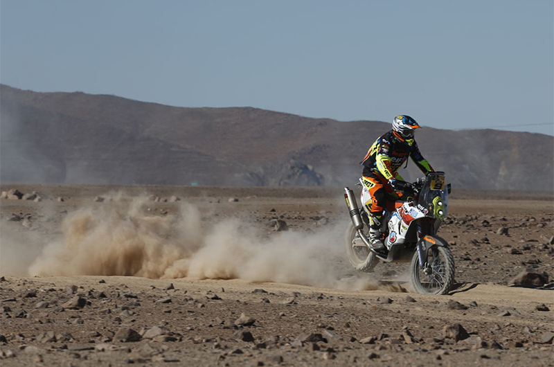Dakar 2015 - 5. etapa -      DAVID CASTEU (FRA) - KTM