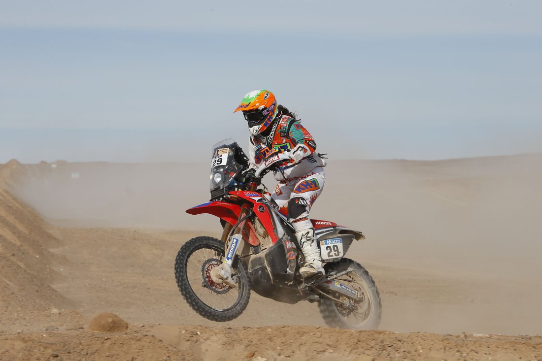 Dakar 2015 – 9. etapa - Laia Sanz - Honda