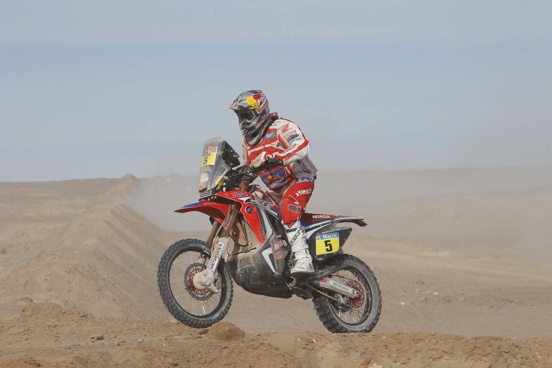 Dakar 2015 – 9. etapa - Helder Rodrigues - Honda
