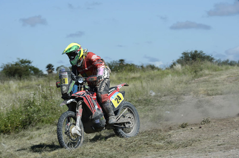 Dakar 2015 – 12. etapa -      JEAN DE AZEVEDO (BRA)  	  HONDA