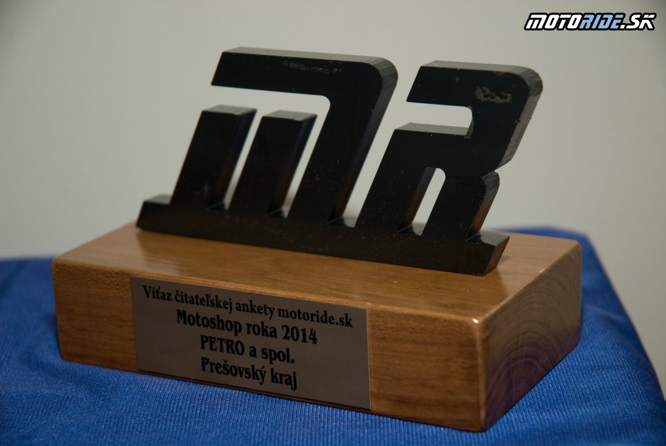 Motoshop roka 2014 - Vyhlásenie výsledkov 14.3.2015 - Výstava Motocykel 2015