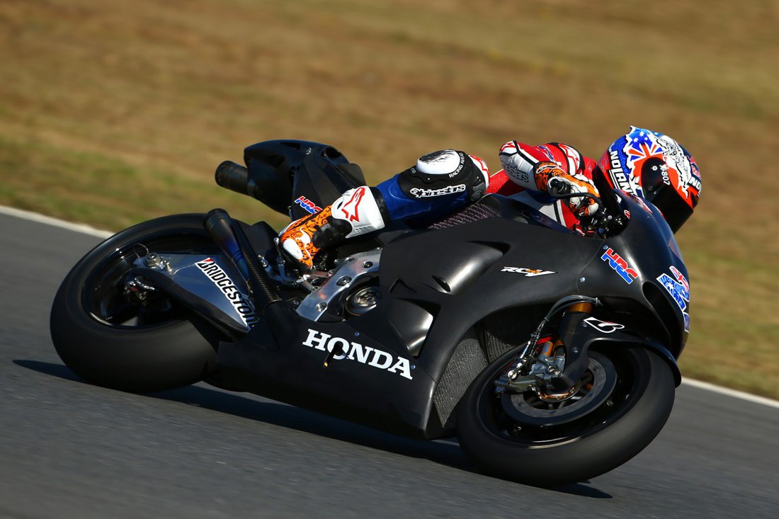 Casey Stoner a Honda