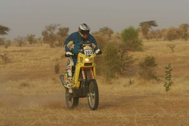Jaro Katriňák na Dakare 2007