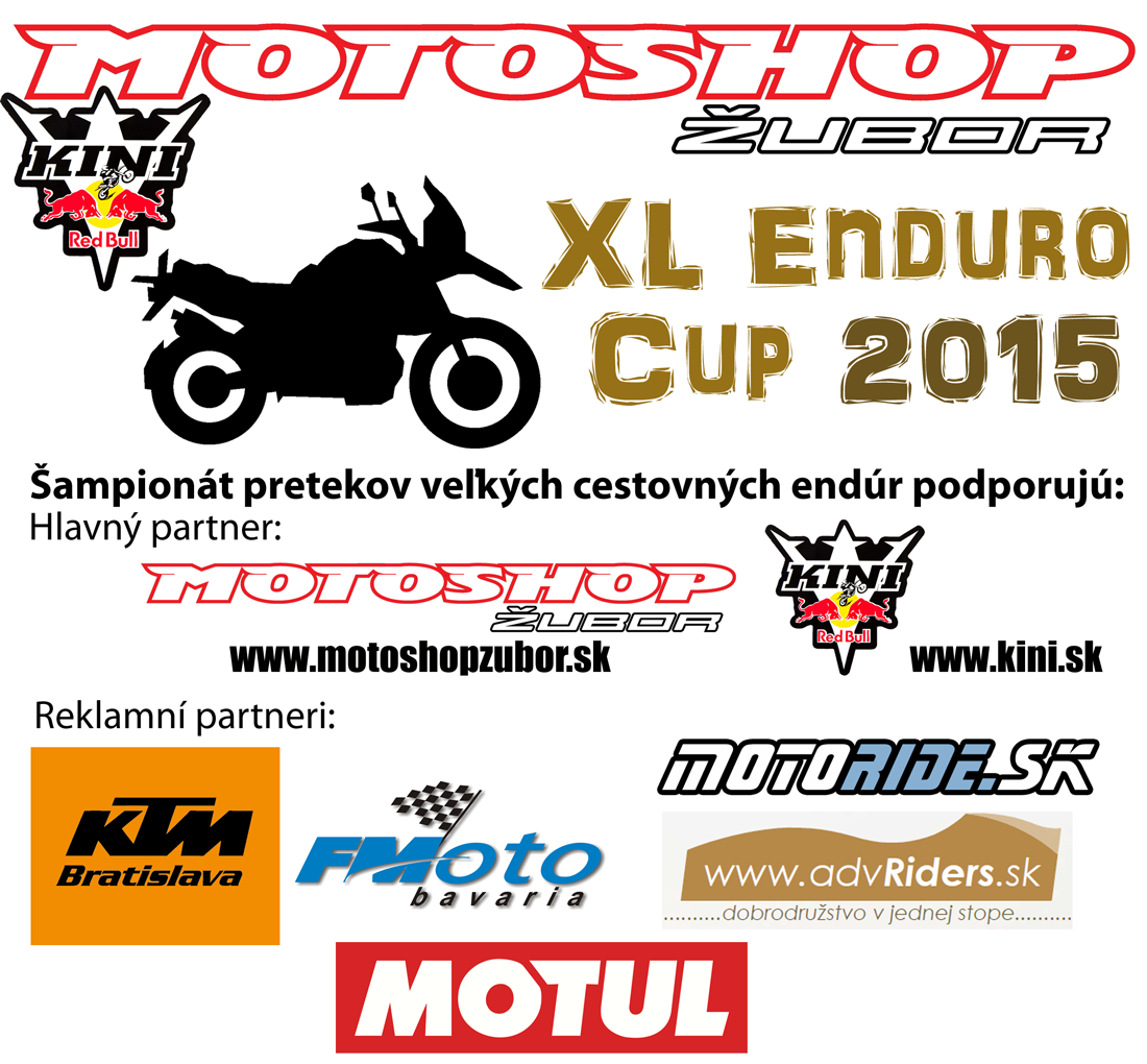 Motoshop Žubor XL Enduro Cup 2015 - Podporujú
