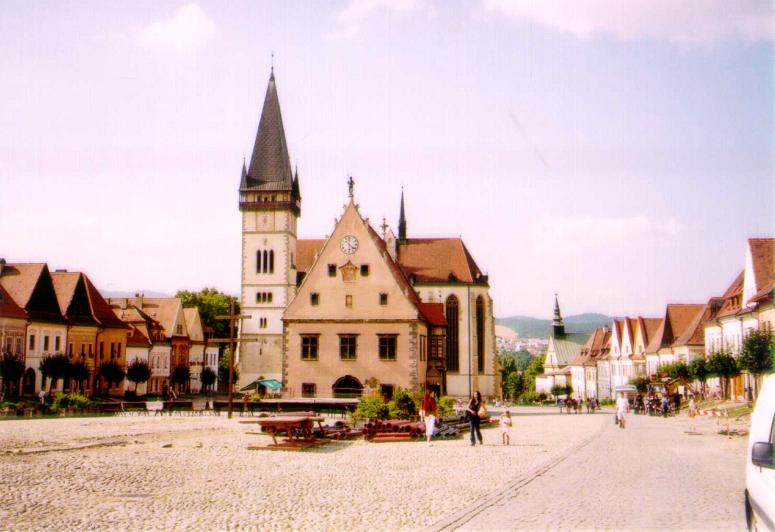 Bardejov - historické námestie