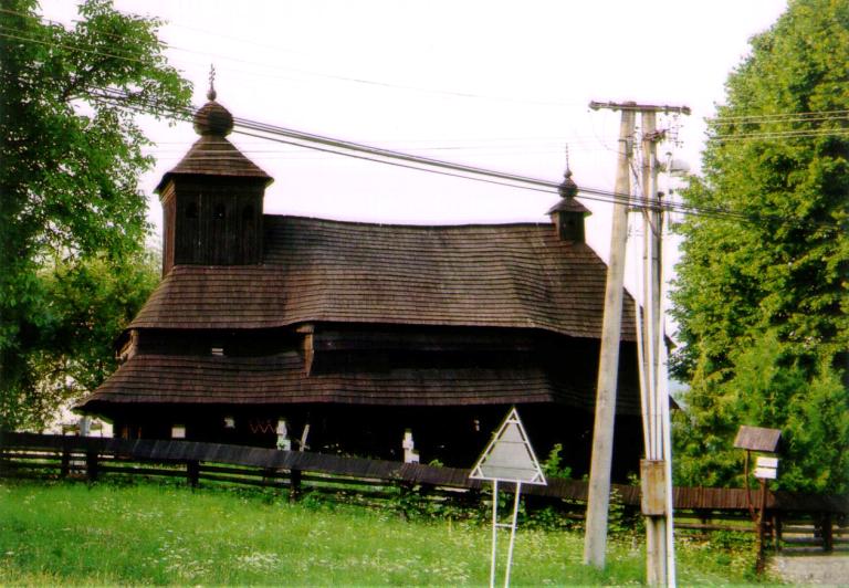 Krajný východ - drevený kostolík