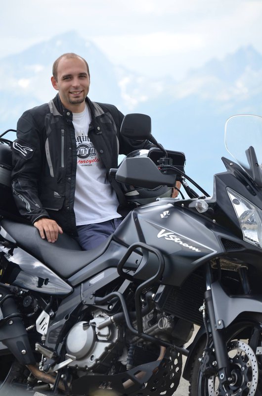 Pokus o rekord: Okolo Slovenska na motocykli 2015