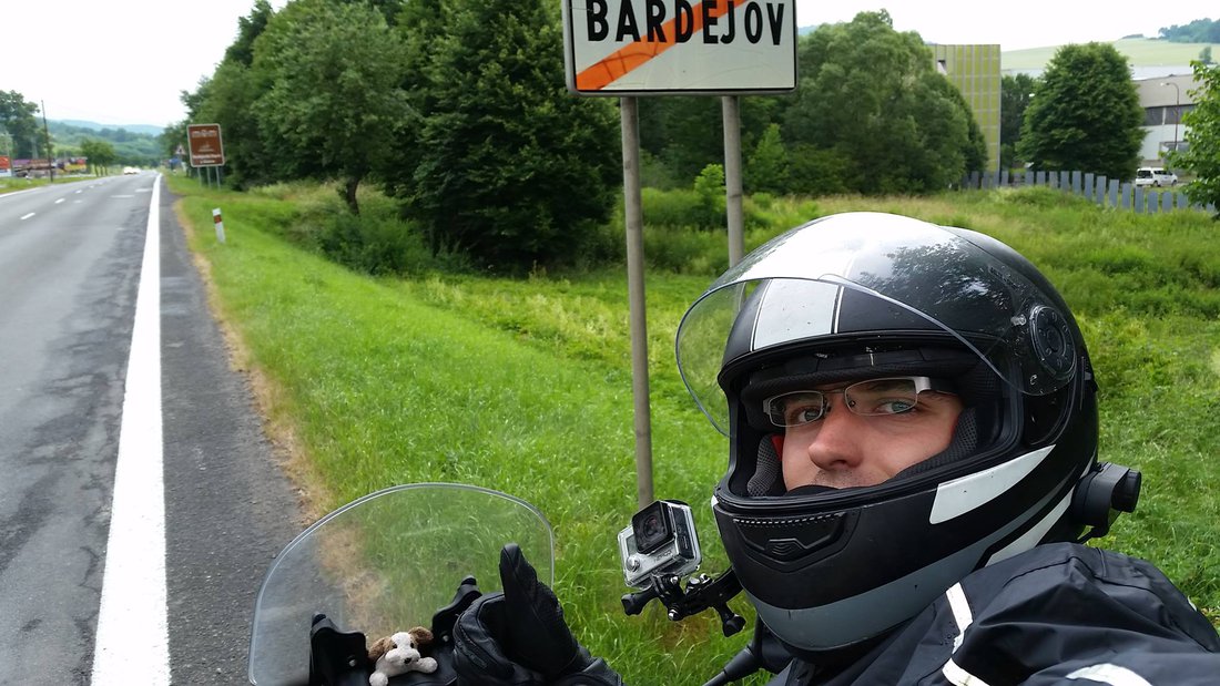 Rekord - Okolo Slovenska na motocykli 2015 - Cesta - Bardejov
