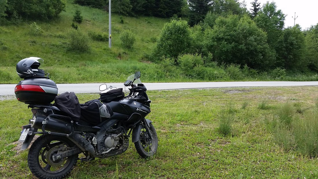 Rekord - Okolo Slovenska na motocykli 2015 - Cesta