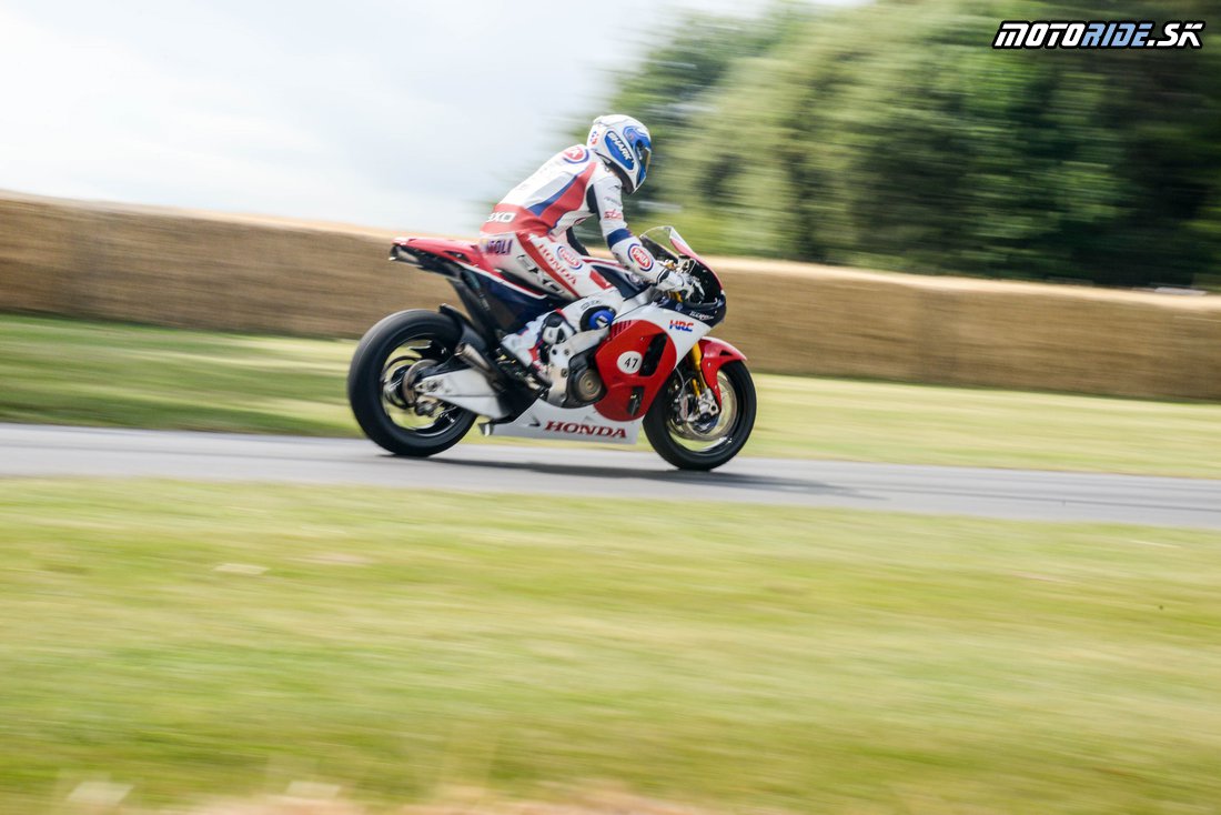 Sylvain Guintoli - Honda RC213V S  - Goodwood festival of Speed 2015