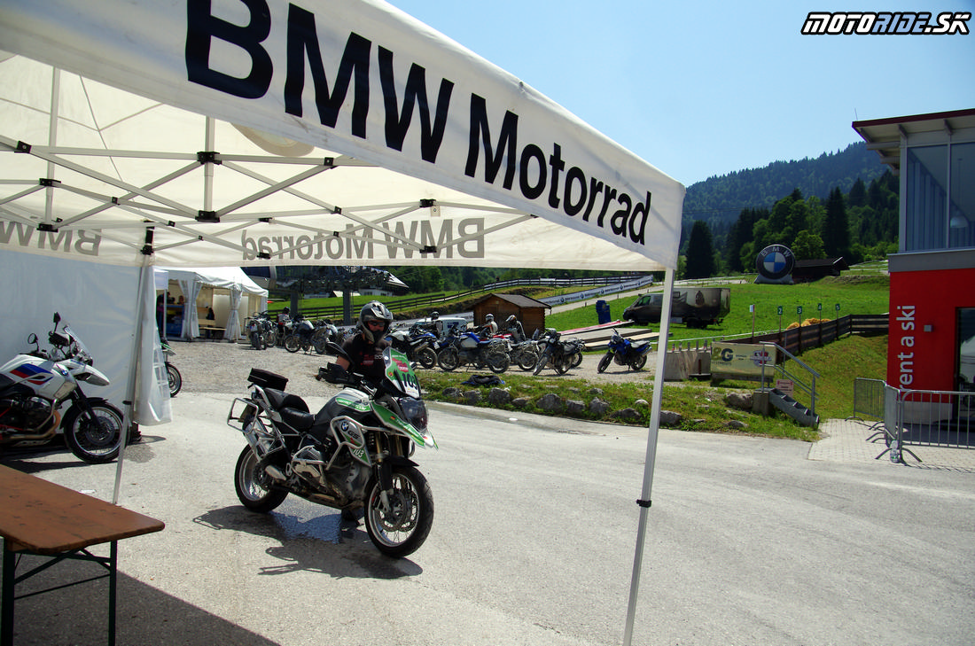 BMW GS Trophy mašina - BMW Motorrad Days 2015 - Garmisch-Partenkirchen