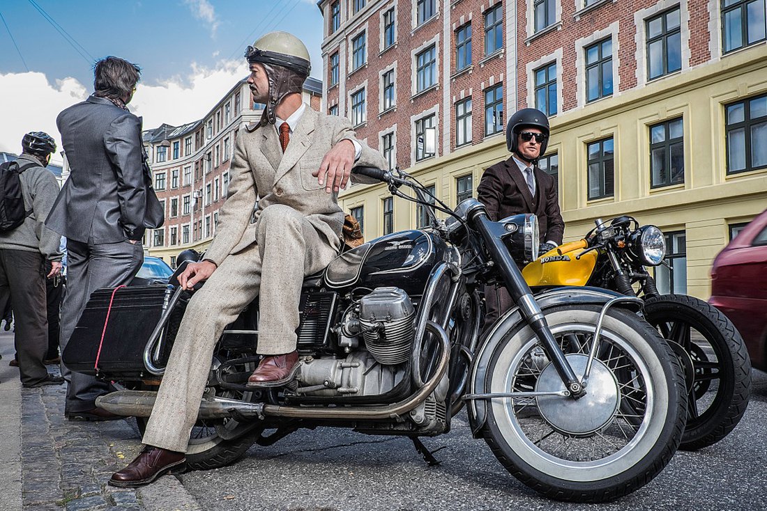 Copenhagen - Claus Christensen - The Distinguished GENTLEMAN'S Ride - Jazda elegantných gentlemanov