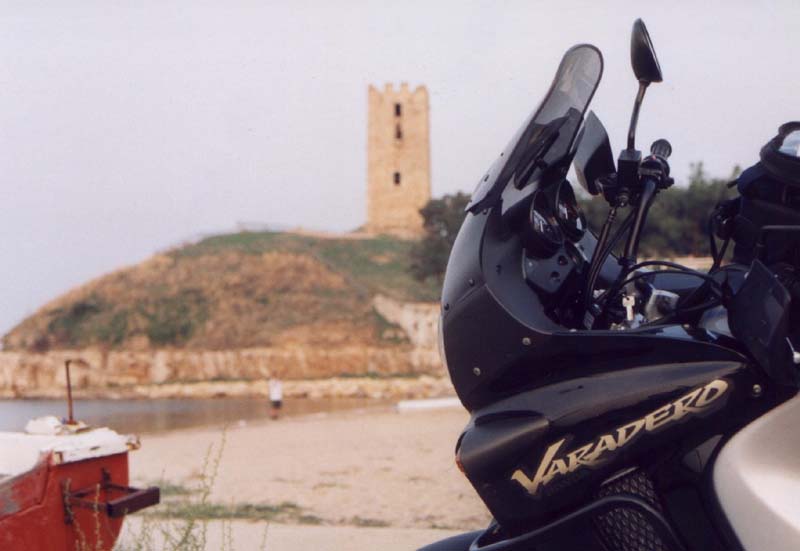 Stará byzantská veža. 
