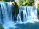 Bosna a Herzegovina - vodopád v Jajcoch