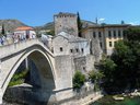 Bosna a Herzegovina - starý most v Mostare