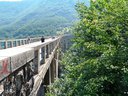 Čierna hora - most nad riekou Tara