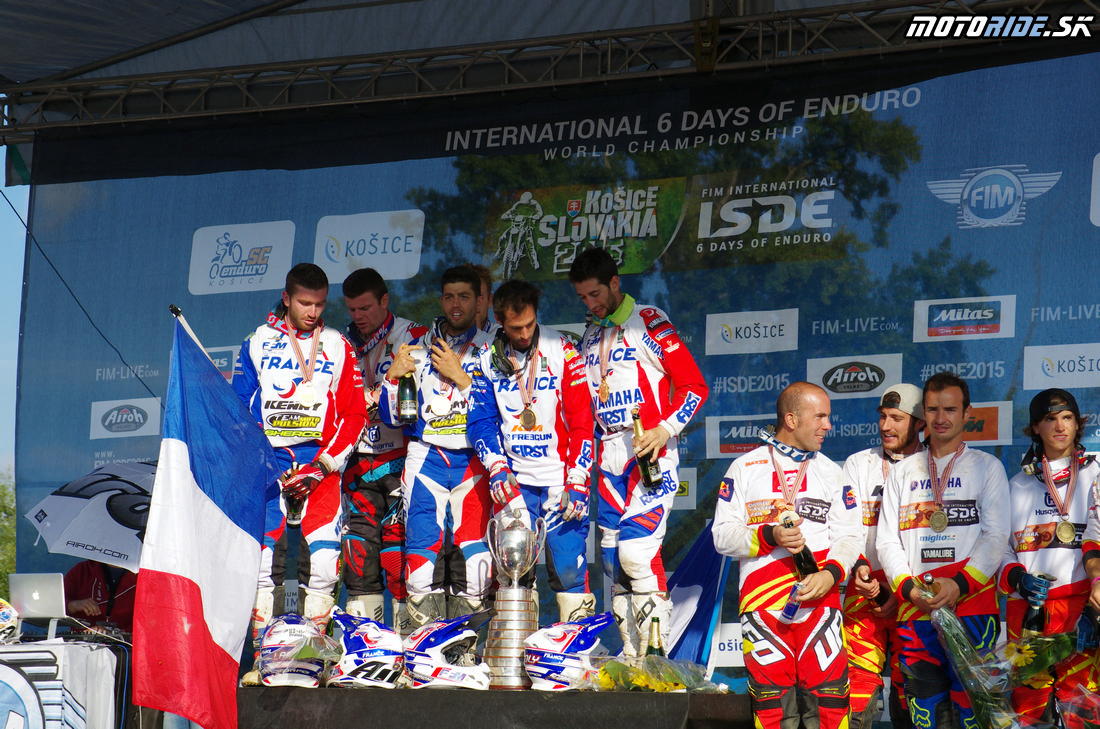 Víťazi World trophy - Francúzsko - Šesťdňová 2015 - 6. deň - Záverečný motokros - Kechnec