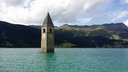 Reschensee  Lago di Resia, Taliansko - Bod záujmu