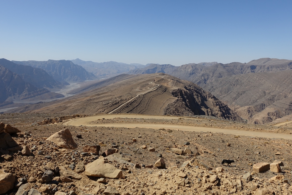 Jabal Sayh road, Omán - Bod záujmu