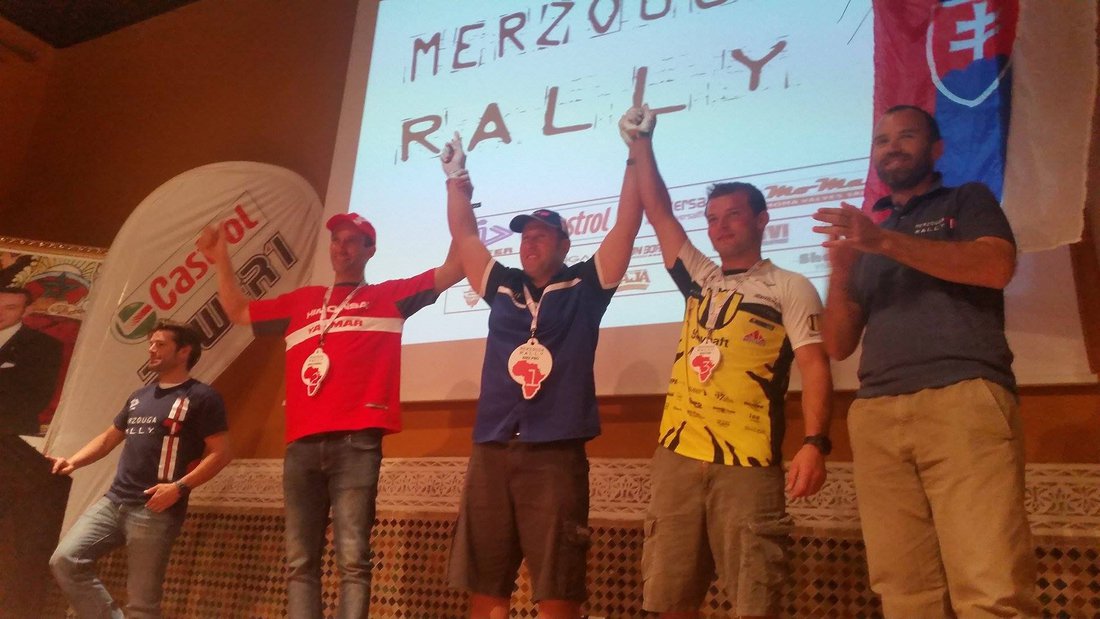 Štefan Svitko tretí na Merzouga Rally 2015 
