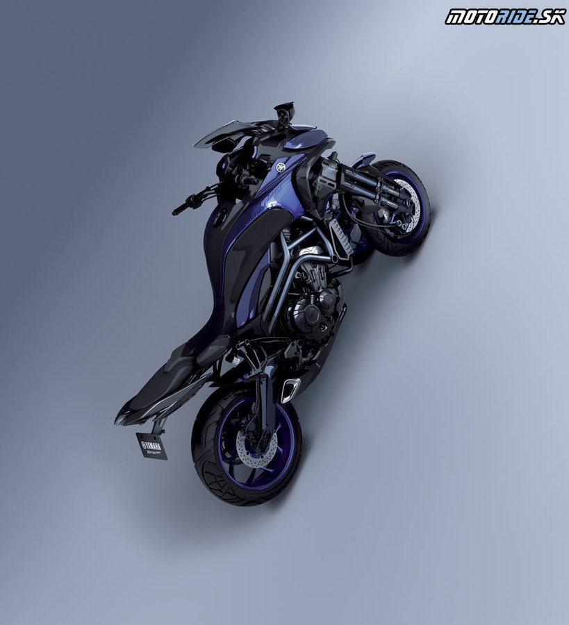 Yamaha koncept Leaning Multi-Wheel (LMW) technológia - Tokyo Motor Show 2015
