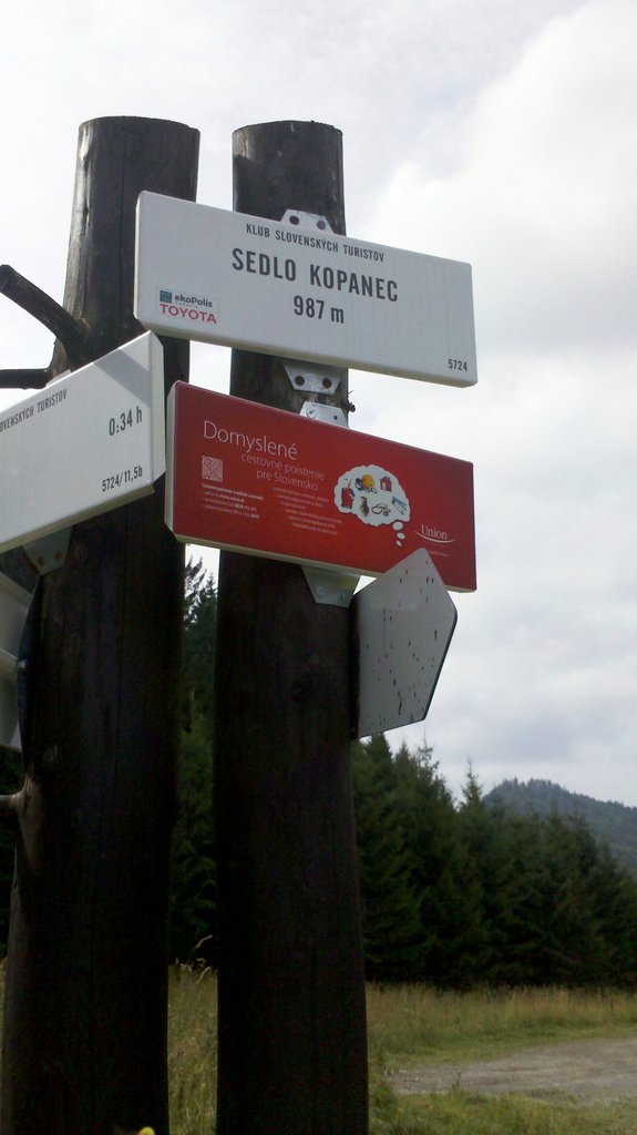 Hrabušice - sedlo Kopanec 987 m - Stratená, Slovensko - Bod záujmu
