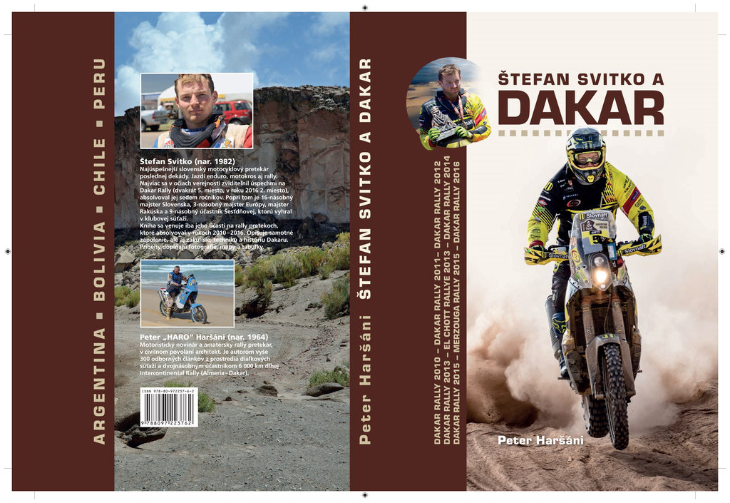 Kniha „Štefan Svitko a Dakar“ vychádza