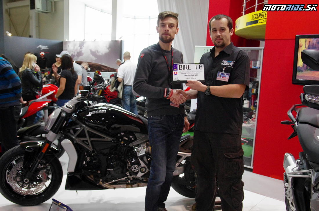 Vyhlasovanie BIKE roka 2016, Motoshop a Cestopis roka 2015, výstava Motocykel 2016, Incheba